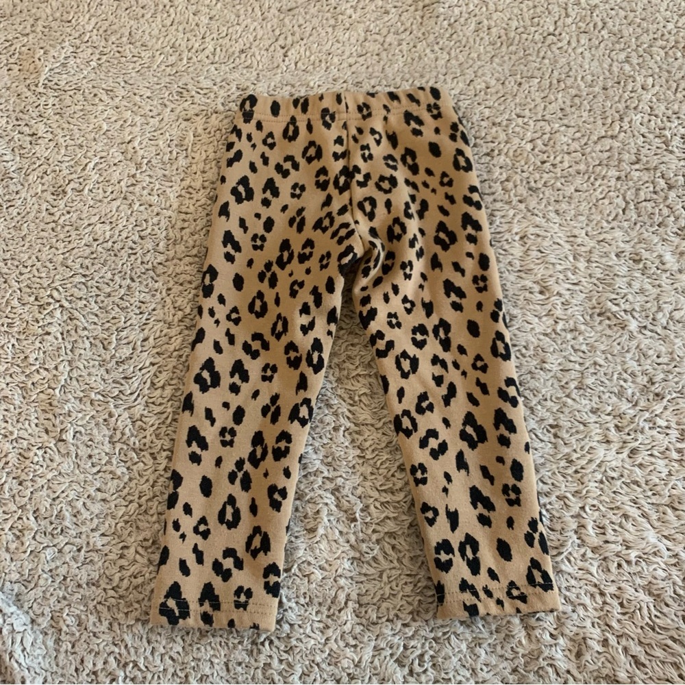 Cat & Jack Gray and Leopard Pattern Leggings - Picture 7 of 7